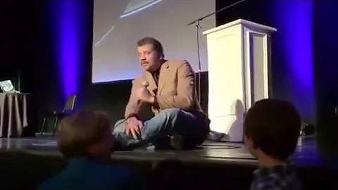 6 year old asks neil degrasse tyson what's the meaning of life.