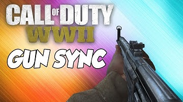Call Of Duty WW2 Gun Sync!!