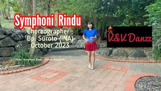 Symphoni Rindu - Line Dance (Choreo : Bp. suroto)