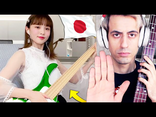 This Japanese Bassist Must Be STOPPED (Bass Battle) class=