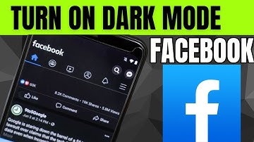 How to Enable Dark Mode in Facebook Account?