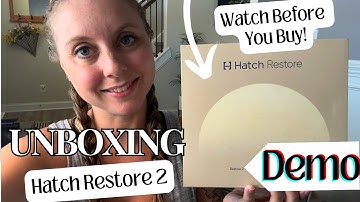 Unboxing & Demo on Hatch Restore 2 plus Review!