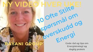 10 Spørsmål Og Svar Om Overskudd Og Energi 2019