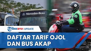 Kemenhub Umumkan Kenaikan Tarif Penumpang Ojol dan Bus AKAP Kelas Ekonomi, Berikut Daftar Harganya