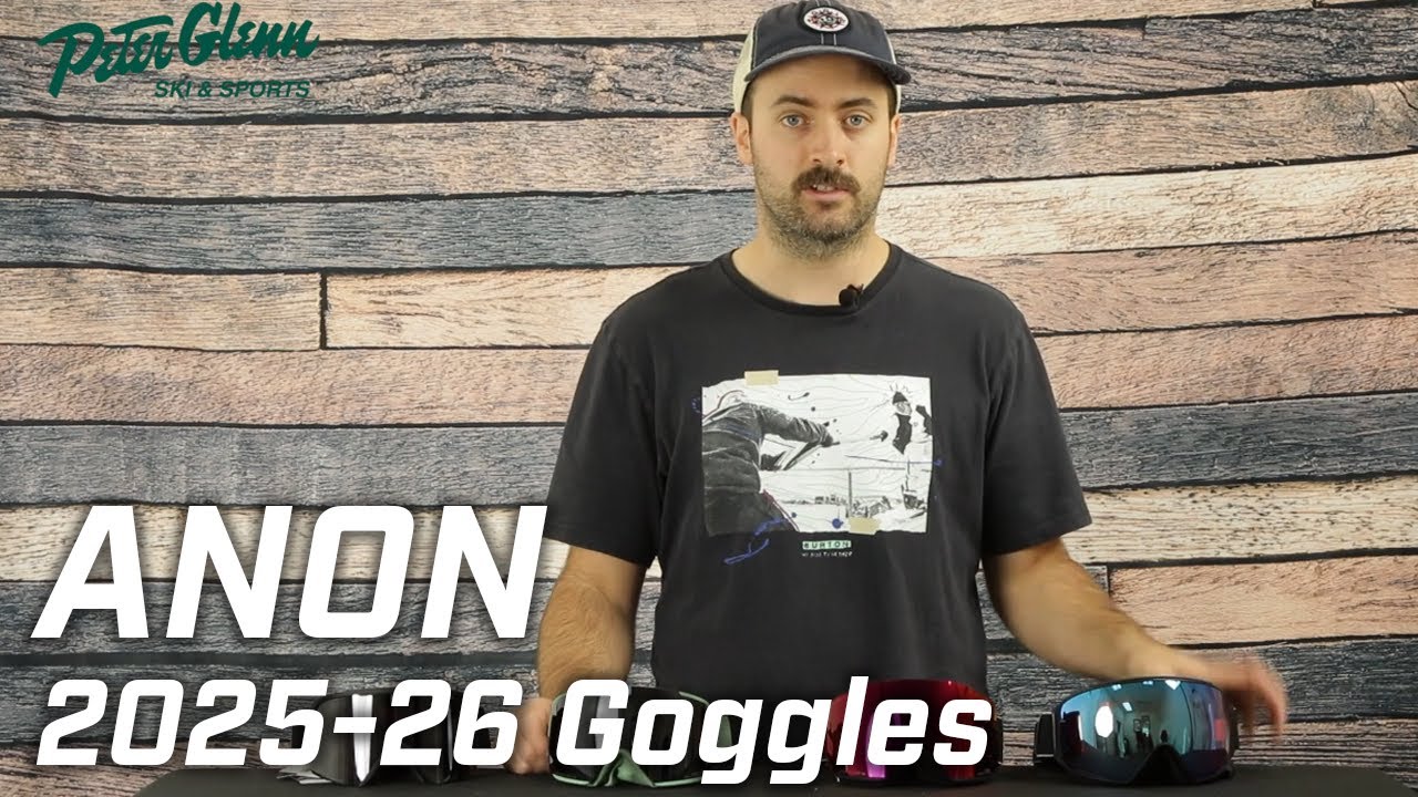 anon 　custom order Anon Goggle Line | W25/26 Product Review - YouTube
