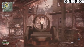 *SOLO* 83 Second L86 LSW Moab on Village (9v9 KC) - CoD: Mw3