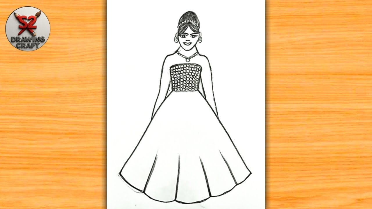 Cute girl drawing | how to a girl draw | pencil sketch drawing | easy drawing for kids