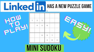 Mini Sudoku: NEW LinkedIn Daily Puzzle Game