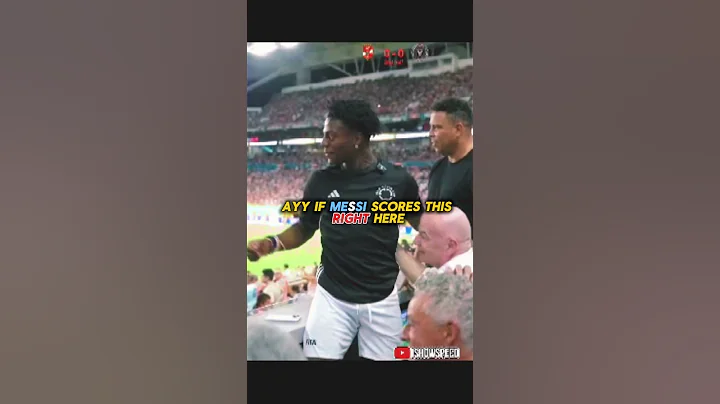 iShowSpeed becomes a Messi Fan? 😂 #ishowspeed #edit #messi #cr7