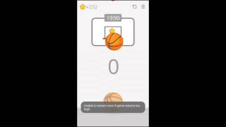 Ketchapp basketball highest score 104!! Competition screenshot 5
