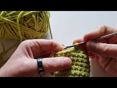 How to Crochet an Invisible Decrease in Amigurumi (Right-Handed Version)