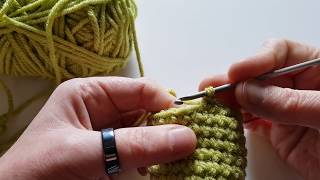 How to Crochet an Invisible Decrease in Amigurumi (Right-Handed Version)