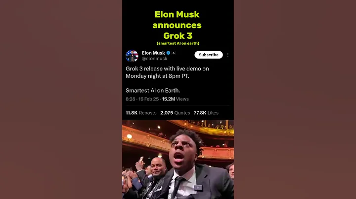 Elon Musk Just Announced Smartest AI on Earth(GROK 3) #elonmusk