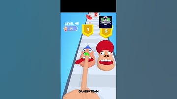 Finger Runner 3D Level 45 Gameplay #shortsfeed #shorts #gaming #fingerrunner3d #ytshorts