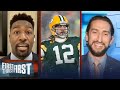 Greg Jennings believes Packers would entertain a trade for Aaron Rodgers | NFL | FIRST THINGS FIRST