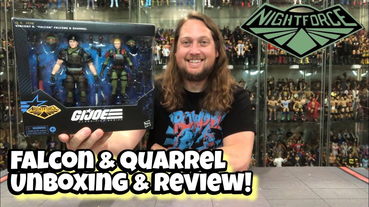 GIジョー クラシファイド シリーズ　ナイトフォース ファルコーネ＆クォレル GI Joe Classified Falcone & Quarrel #138 Night Force *PRE