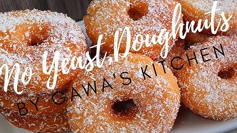 No yeast doughnuts/Easy donuts/soft and fluffy donuts/gawa