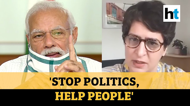 Covid: Priyanka Gandhi urges BJP to stop politics, cites Maharashtra & UP