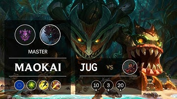 Maokai Jungle vs Graves - EUW Master Patch 9.22