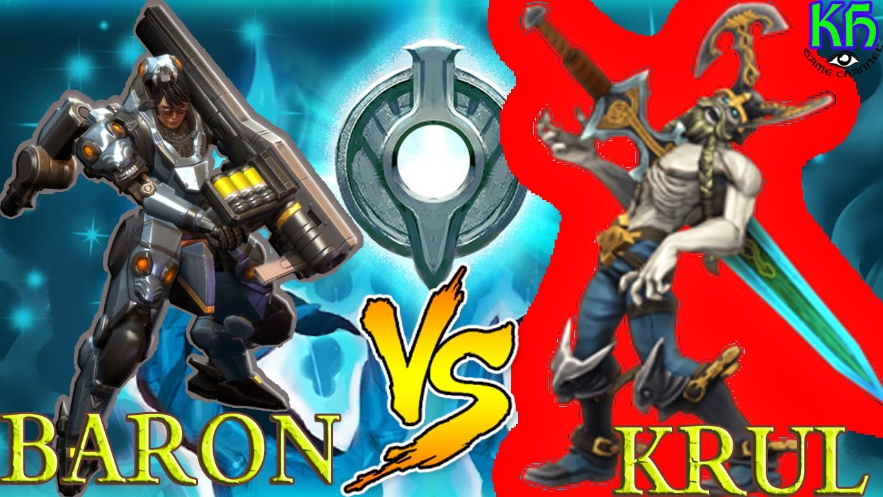 Vainglory Hero Baron vs Krul || Skill Of Hero Baron and krul - How To Use Skill Of Hero Krul