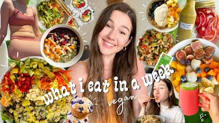 what i really eat in a week! ( real + enjoyable + vegan )