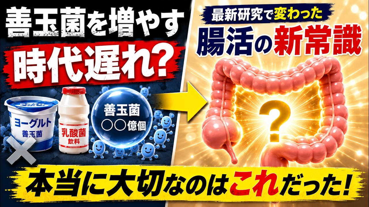 「善玉菌を増やす」腸活は時代遅れ？ 最新研究で変わった腸活の新常識