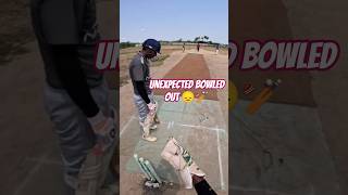 Unexpected Bowled Out 😞🏏 #cricket #bowled #cricketshorts #trend #viralshorts #viral #video #reels