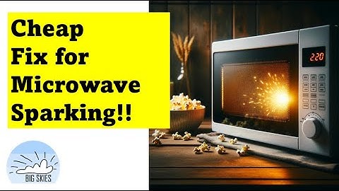 TIP: Microwave Sparking Easy Fix - Waveguide problem diagnosis and replacement