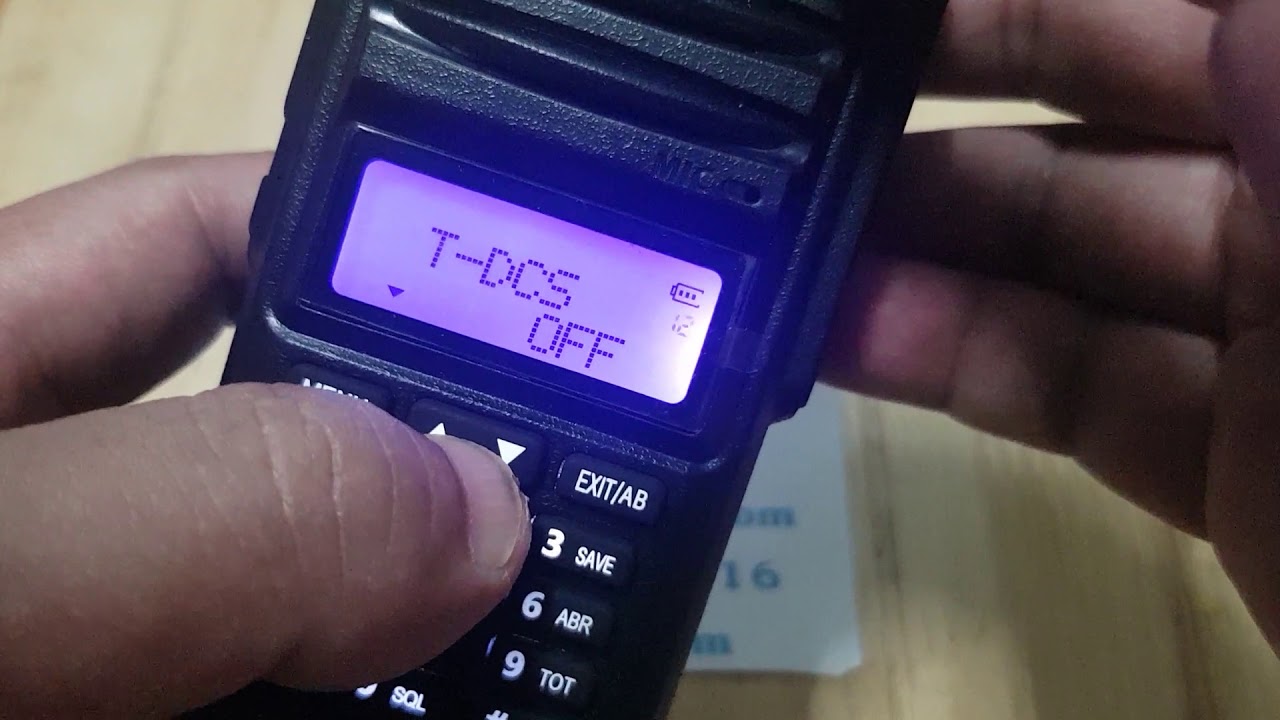 วิธีใส่โทน DCS Tone Motorola gp 1900R