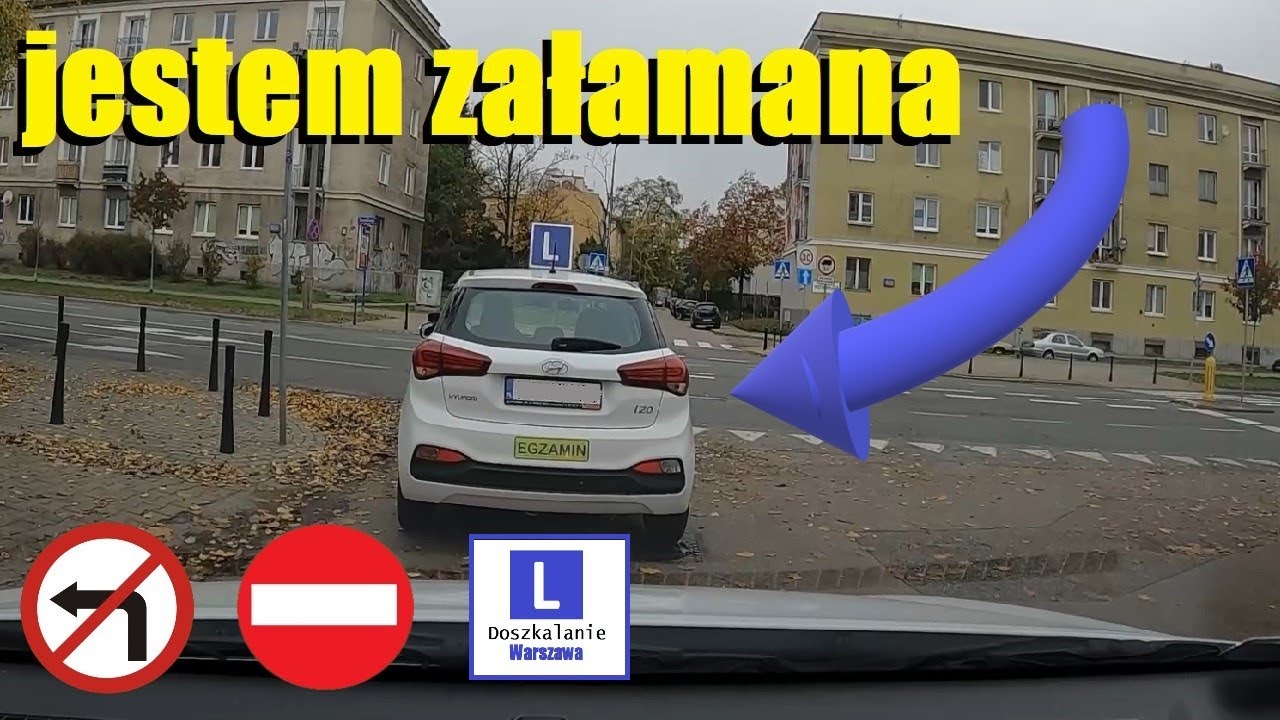 Jestem załamana | Trasy egzaminacyjne Word Bemowo | Oglądasz za darmo | Doszkalanie Warszawa