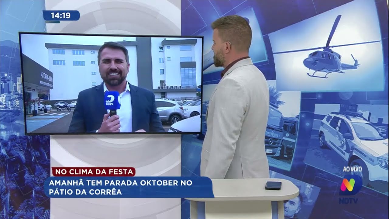 No Clima da Festa: Amanhã tem Parada Oktober no pátio da Corrêa