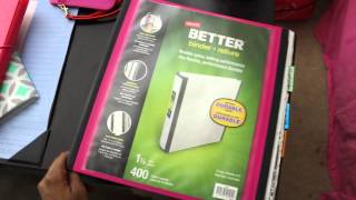 college/high school binder organization tips + desk calendar|spring 2018-2019