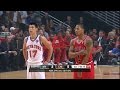 Derrick Rose vs Jeremy Lin PG Duel 2012.03.12 - LINSANITY Take On The MVP!