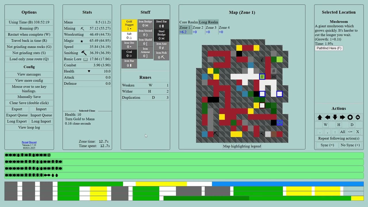 S2E11 Cavernous II: Long Realm Z1, Free Web Browser Incremental Game