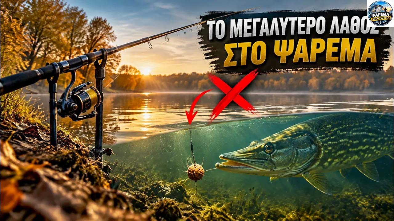 Το Μεγαλύτερο Λάθος στο Ψάρεμα: Γιατί το Ακίνητο Καλάμι Διώχνει τα Τέρατα του Φθινοπώρου!
