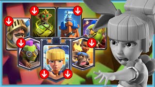 😭 ГРАФИНЯ УМЕРЛА! СУПЕРСЕЛЛ УХУДШИЛИ ВСЕ В ИЗМЕНЕНИЯХ БАЛАНСА / Clash Royale