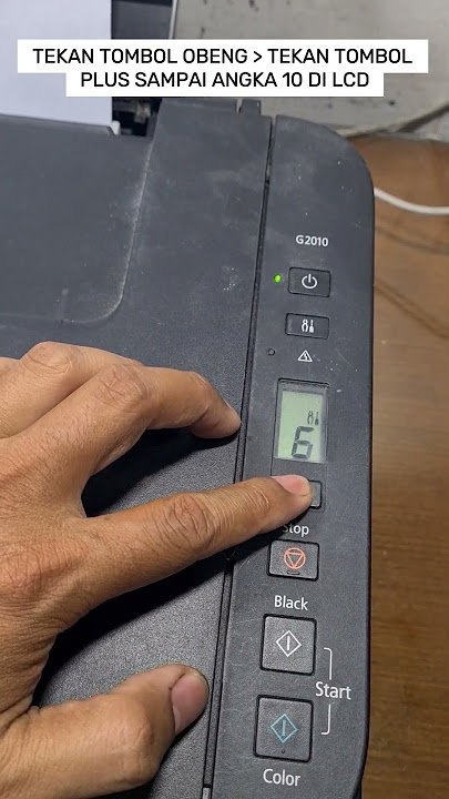 How to Power Clean a Canon G2010 Printer Without a Computer #tipsandtricks #brotherprinter #printer