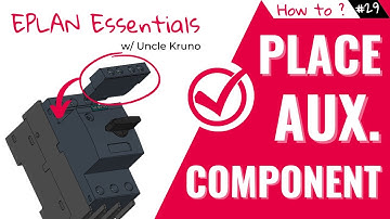 Efficient Auxiliary Component Placement in EPLAN Pro Panel