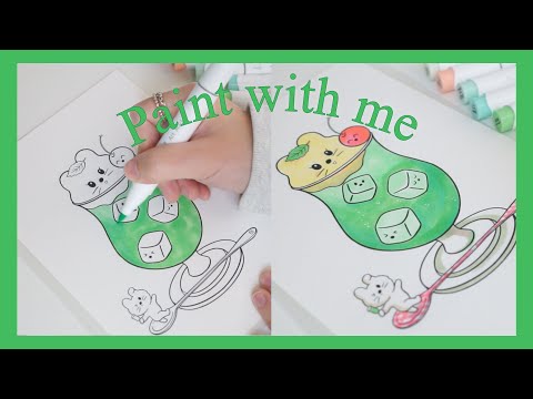 🌱cozy art vlog
