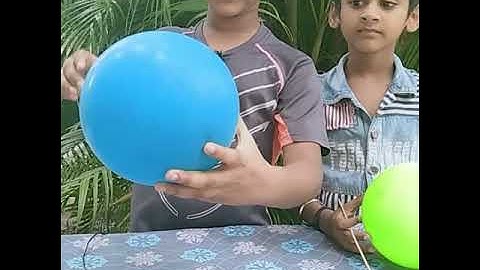 How to push a skewer through 🎈 a balloon#cool science experiment 😀😀😀