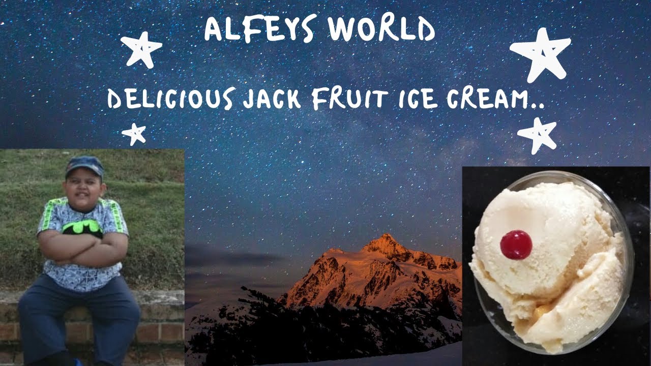 Delicious Jack Fruit Ice Cream How to make JackFruit Ice Cream