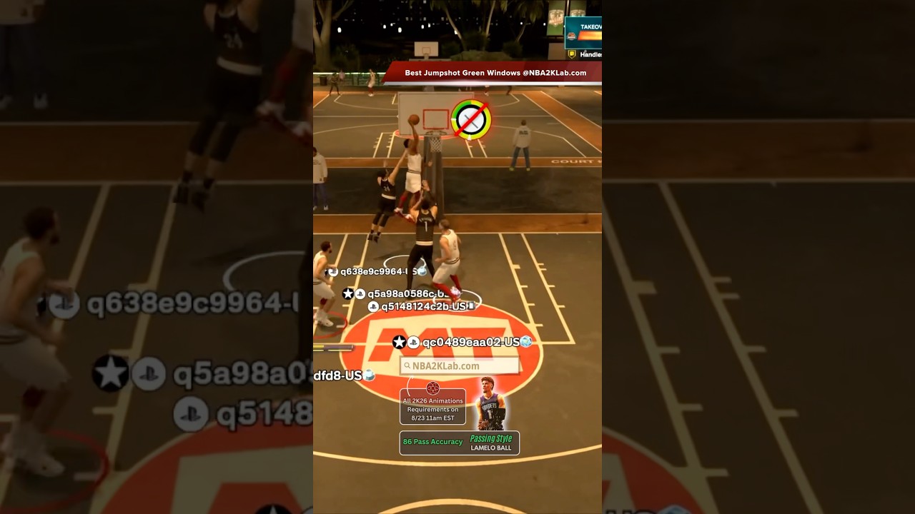 NBA 2K26 Alley Oop Dunk Update