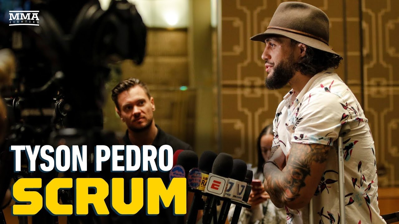 Tyson Pedro Explains How He Tore ACL In Shogun Rua Fight - MMA Fighting mixed martial arts nantes