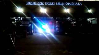 Pgb Ecto-1 Leaving Highland Park Firehouse - Angle 3
