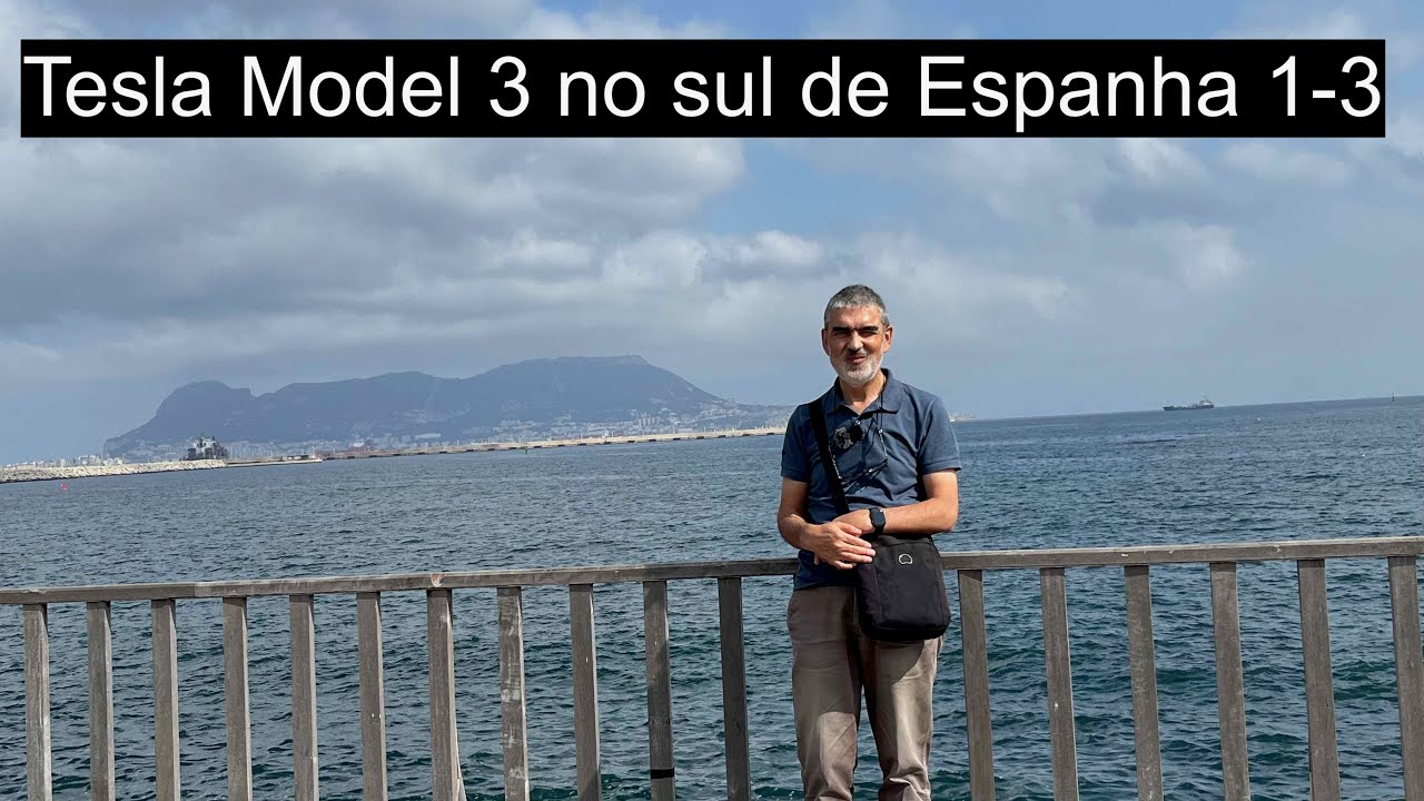 O Tesla Model 3 visitou o sul de Espanha P1-3