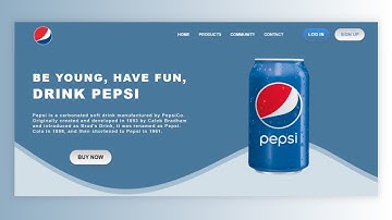 How To Create Beautiful Landing Page Using Only  HTML5 & CSS3