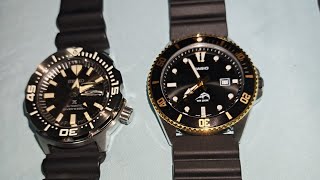 CASIO DURO 200 MDV-106G-1AV VS SEIKO PROSPEX MONSTER SRPD27