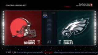 Madden NFL 17 Game of The Week (Week 1): Browns at Eagles (Sunday, 9/11/2016)