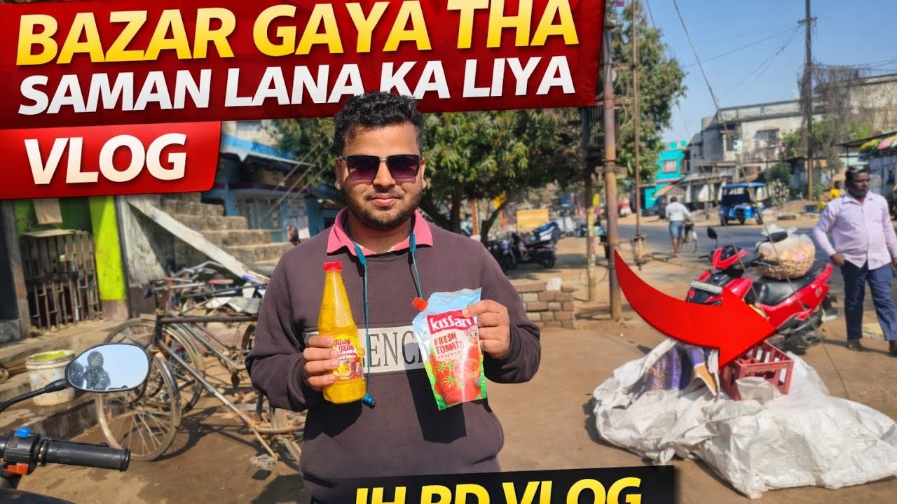  Bazar gya tha saman Lana ka liya 