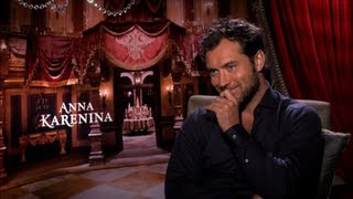 Jude Law Interview on Anna Karenina Jude Law Interview on Anna Karenina